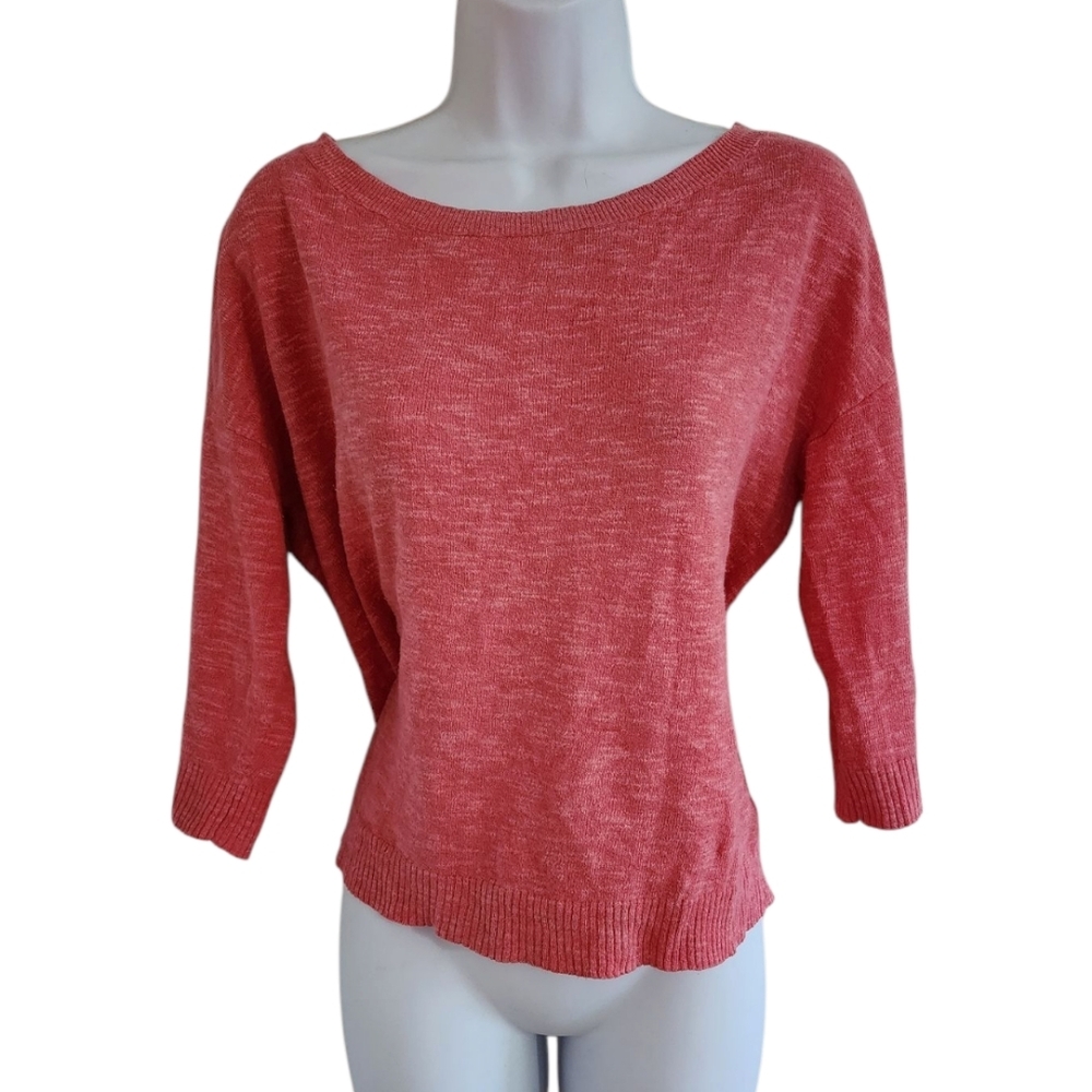 Eileen Fisher Linen Blend Crew Neck Sweater - Women's S